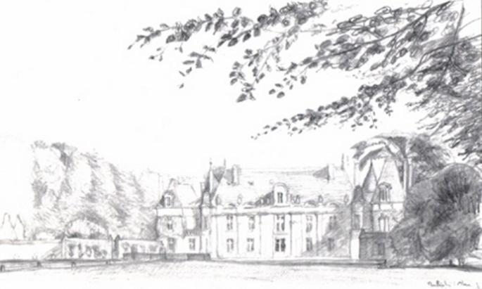 米洛美思城堡酒店 Tourville-sur-Arques 外观 照片