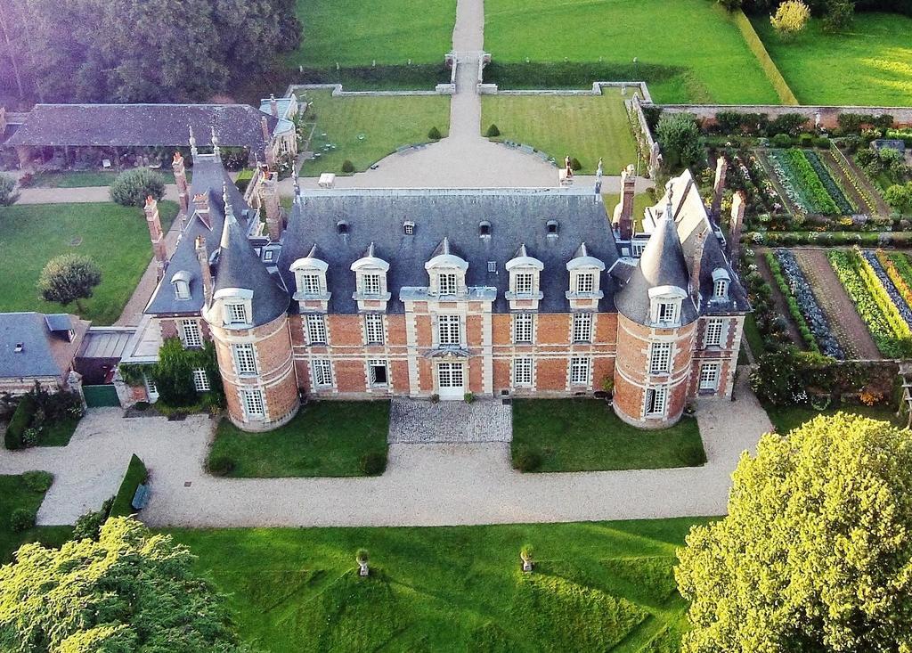 米洛美思城堡酒店 Tourville-sur-Arques 外观 照片