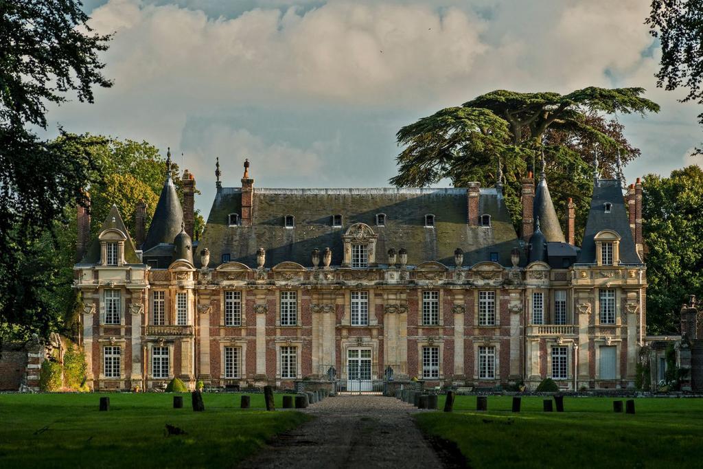 米洛美思城堡酒店 Tourville-sur-Arques 外观 照片